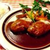 チーズ焼きデミグラスソース