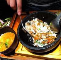 金目鯛の石焼ビビンバ