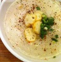 腐乳と胡椒の粥