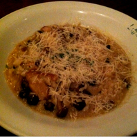 ポルチーニ茸としめじのパルメザンリゾット