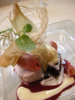 イチゴとリコッタチーズのムース