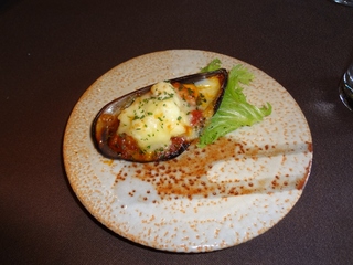 ムール貝のグラタン