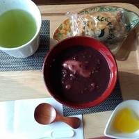 選べる和菓子とぜんざいのセット