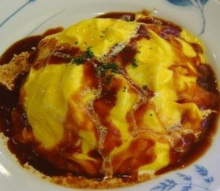 とろ～り卵とチーズのオムライス