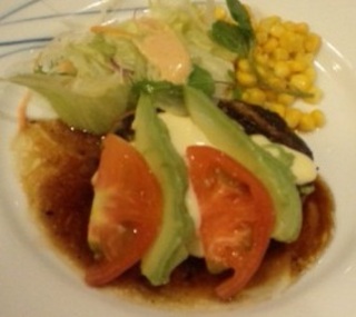 アボカドチーズハンバーグ