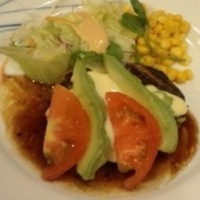 アボカドチーズハンバーグ