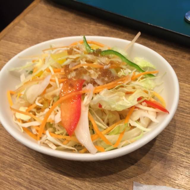 パスタセットのサラダ