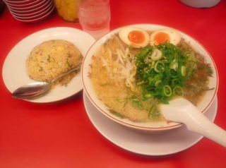 みそ味玉焼き飯セット