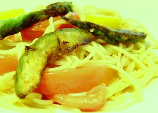 彩どり野菜のフレッシュトマトパスタ