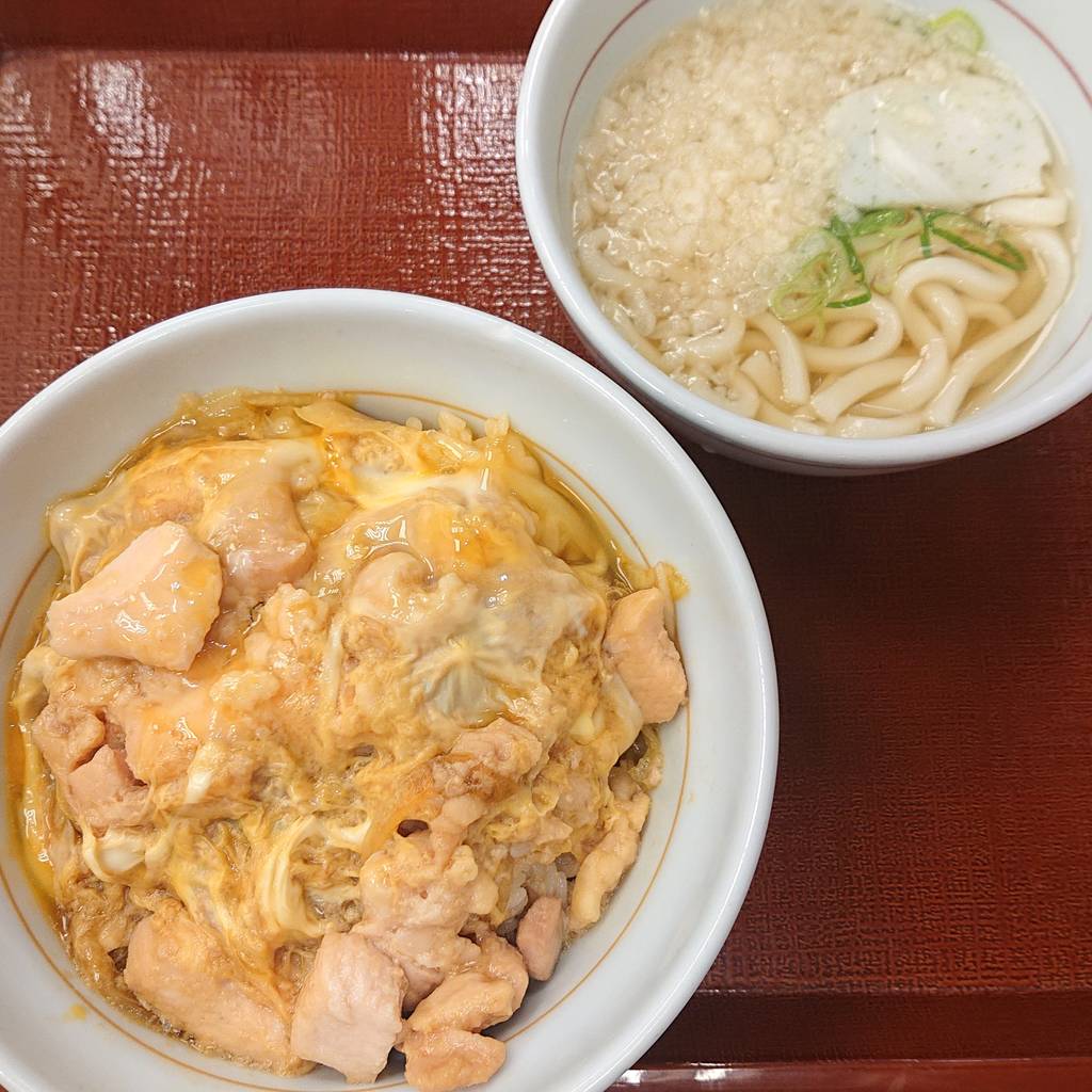 親子丼＋はいからうどんセット