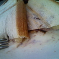 チョコバナナサンドウィッチ