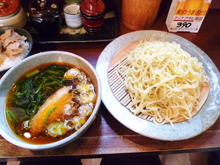 醤油つけ麺