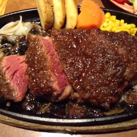 葡萄牛400g レア