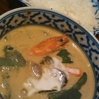 海老のグリーンカレー