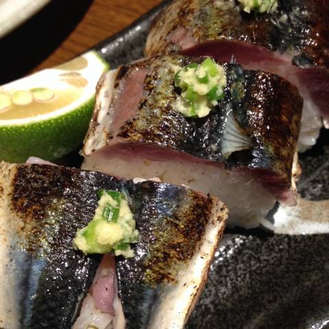 さんまの棒寿司ハーフ