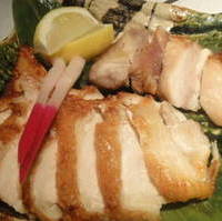 比内地鶏　一枚焼き　盛り合わせ