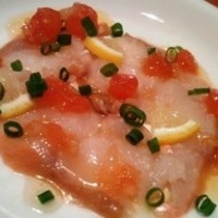 ホッケのカルパッチョ