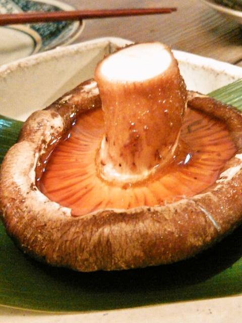 加賀百万石椎茸の炭火焼