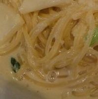 アンチョビとカブのクリームソースのパスタ