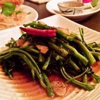 空心菜のヌクマム炒め