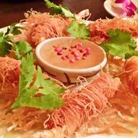 海老のカダイフ包み揚げ