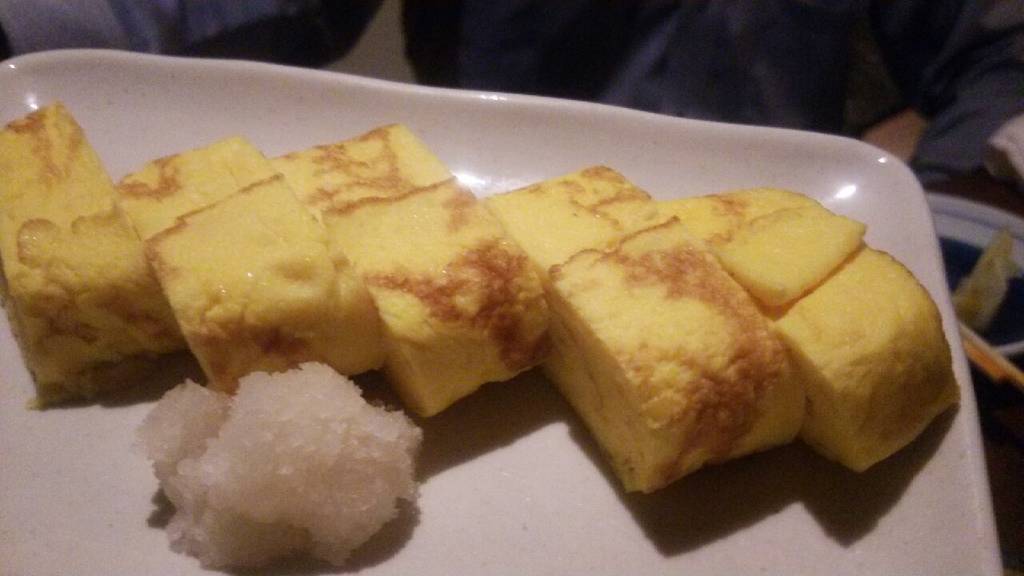 ダシで食べる玉子焼き