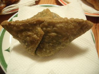 ほうれん草のサモサ