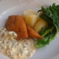 白身魚のフライ