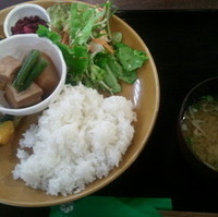 主菜とごはんが選べるランチ