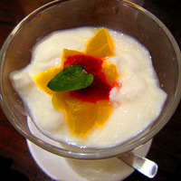 自家製杏仁豆腐