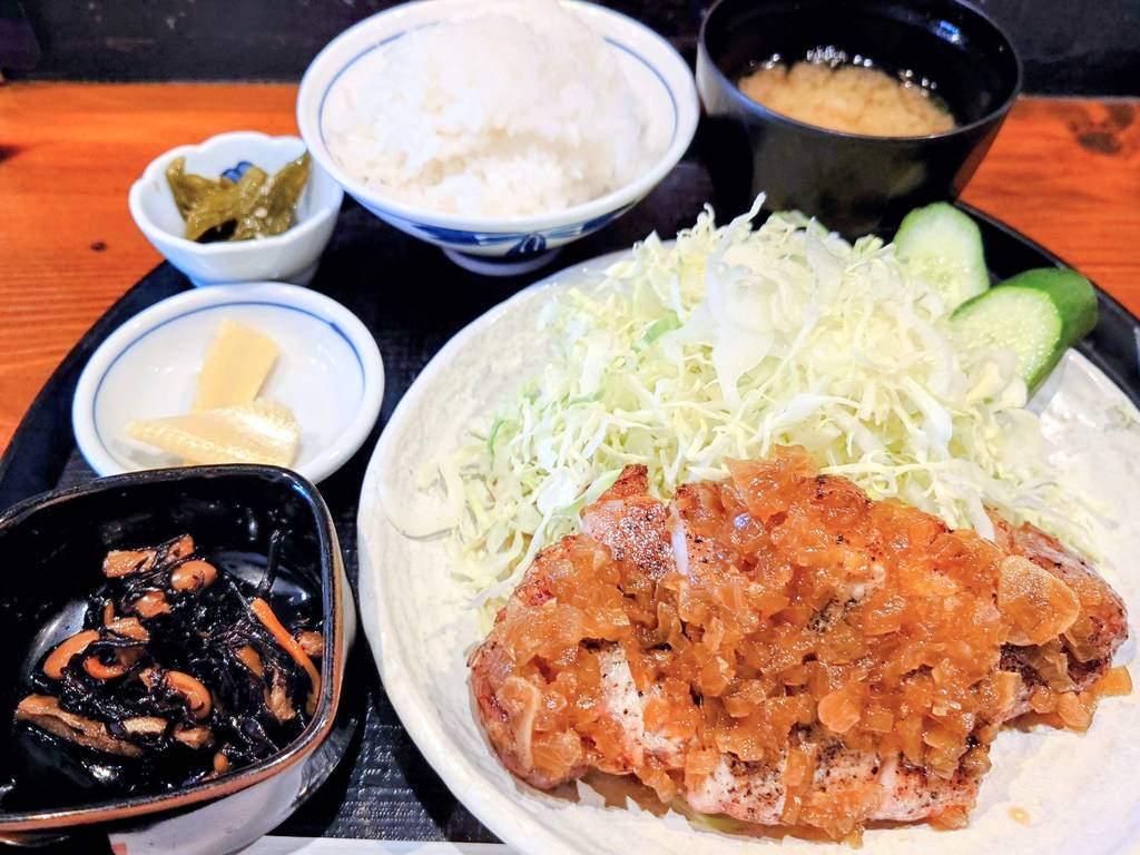 豚ステーキ定食