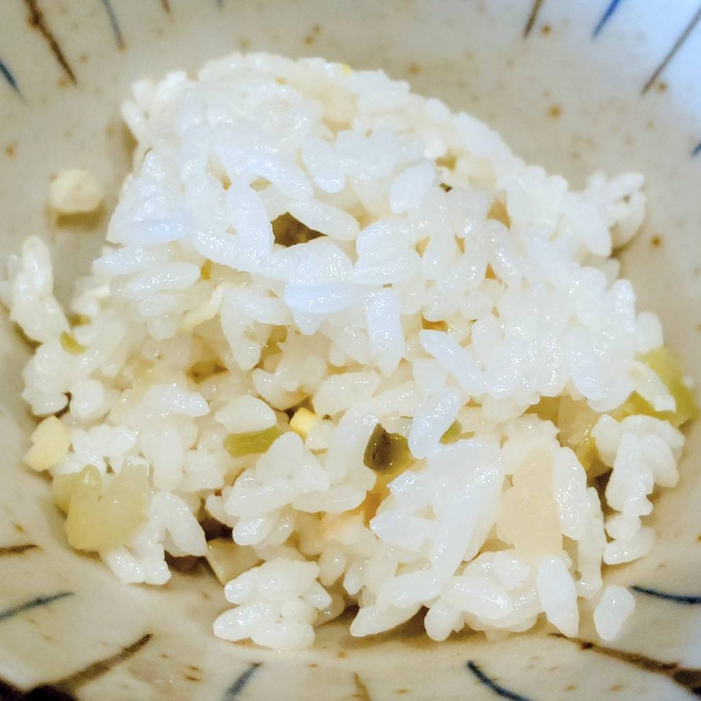 ザーサイごはん