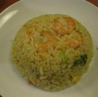 海老とレタスのチャーハン