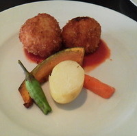 海老とかにのクリームコロッケ