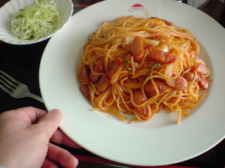 ナポリタン特盛８００円