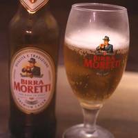 美味しいビールと料理　「モレッティ」　「…