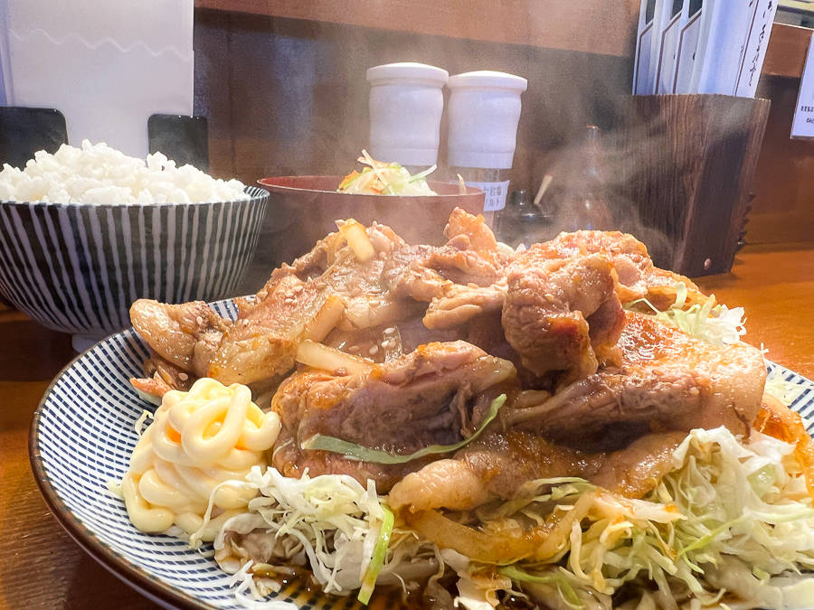 豚の生姜焼き定食