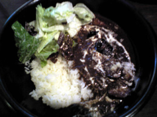 なすとひき肉のカレー