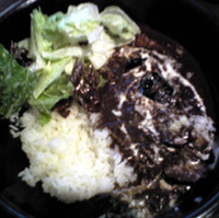 なすとひき肉のカレー