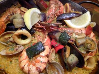 シーフードパェージャ