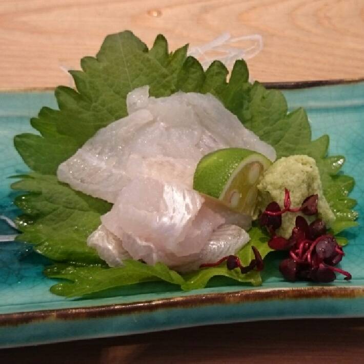 活穴子の刺身