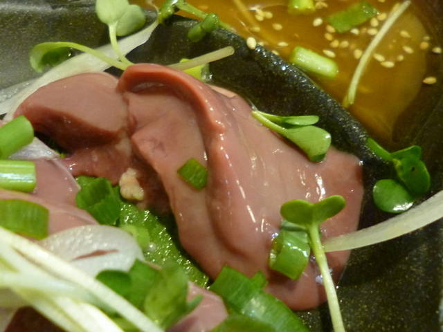 白レバー刺