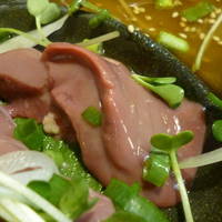 白レバー刺