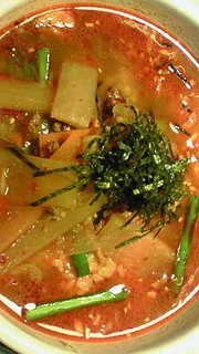 ユッケジャンクッパ