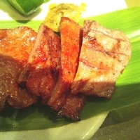 牛たん&カキフライ定食