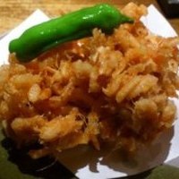 桜海老のかき揚げ