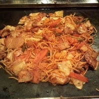 豚キムチ焼きそば