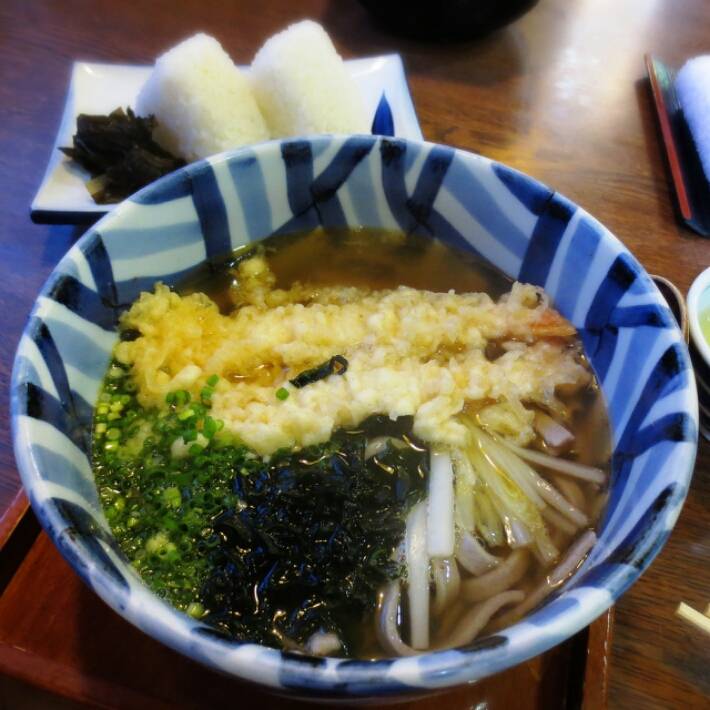 天ぷらそば