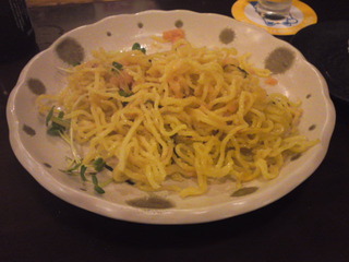 明太バターやきそば