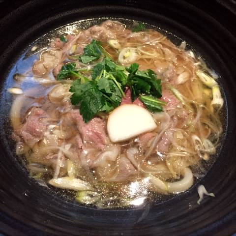 和牛肉のおうどん